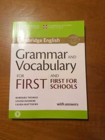 Grammar And Vocabulary For First Exame NOVO portes grátis