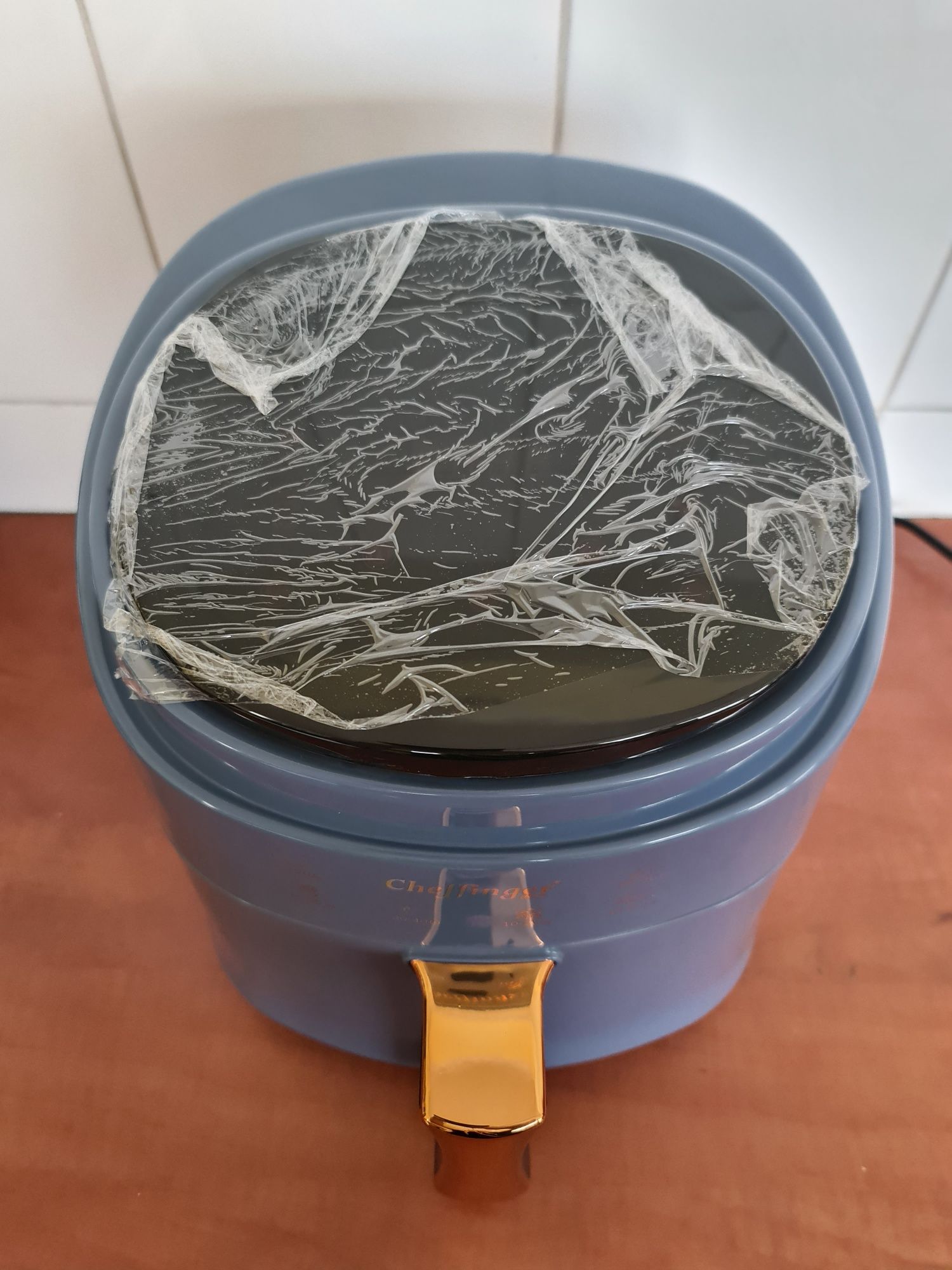 Frytkownica beztłuszczowa Air Fryer Cheffinger 8L 1400W niebieska