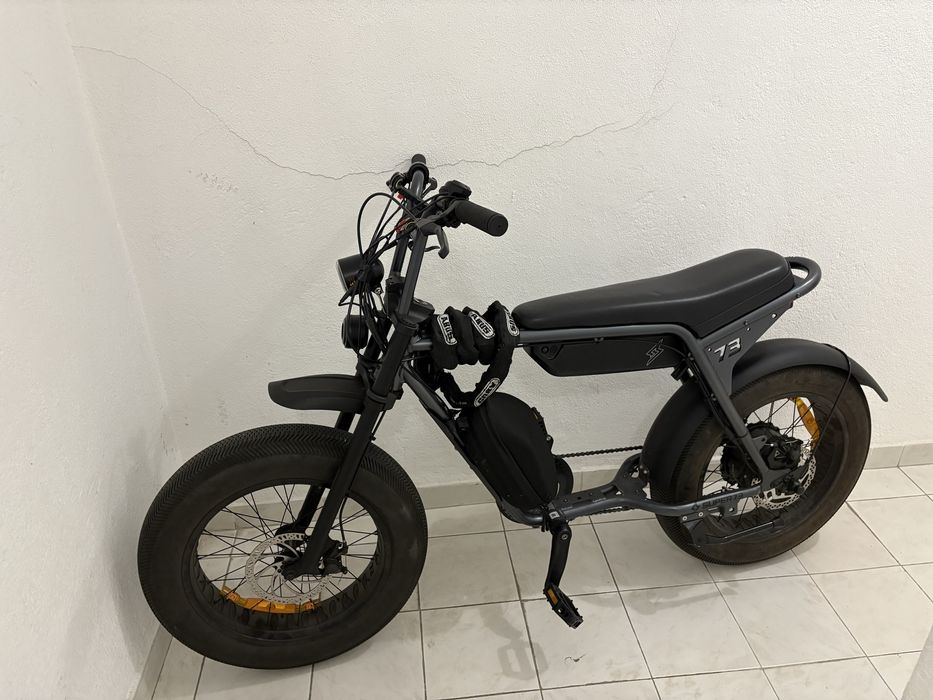 SUPER 73 ZX – Bicicleta Elétrica Storm Grey com Acelerador