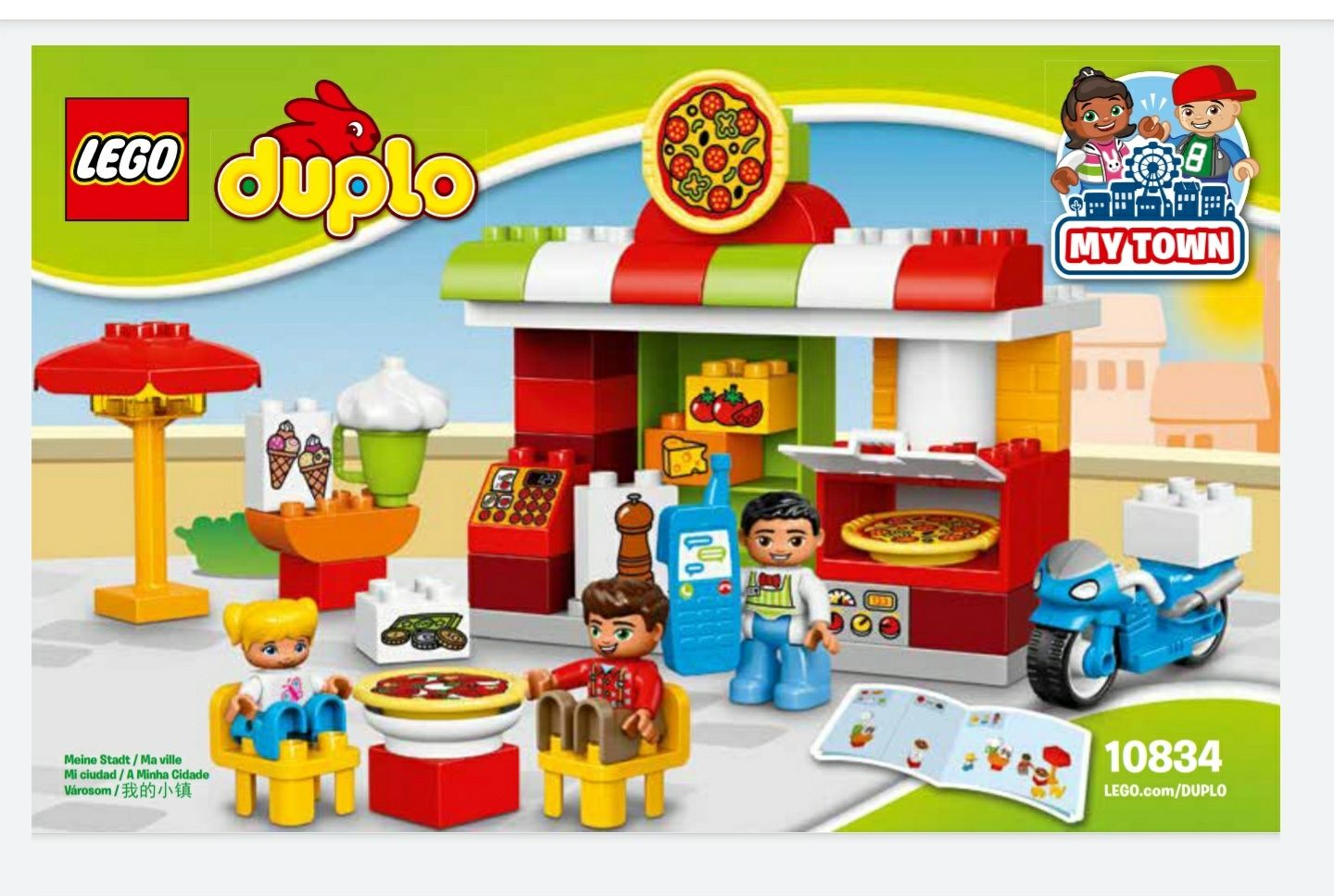 LEGO Duplo zestaw Pizzeria 10834