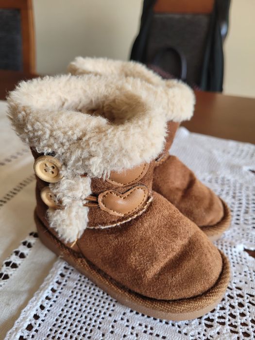 Botas de menina - em pelo