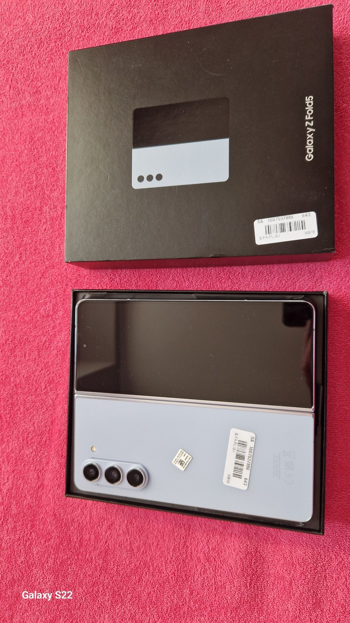 SAMSUNG Z FOLD 5 256 GB smartfon , stan idealny  stan idealny, z etui