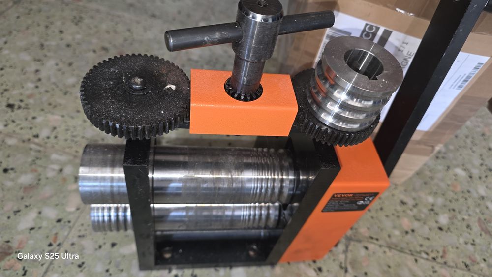 Maquina vergar tubos redondos manual