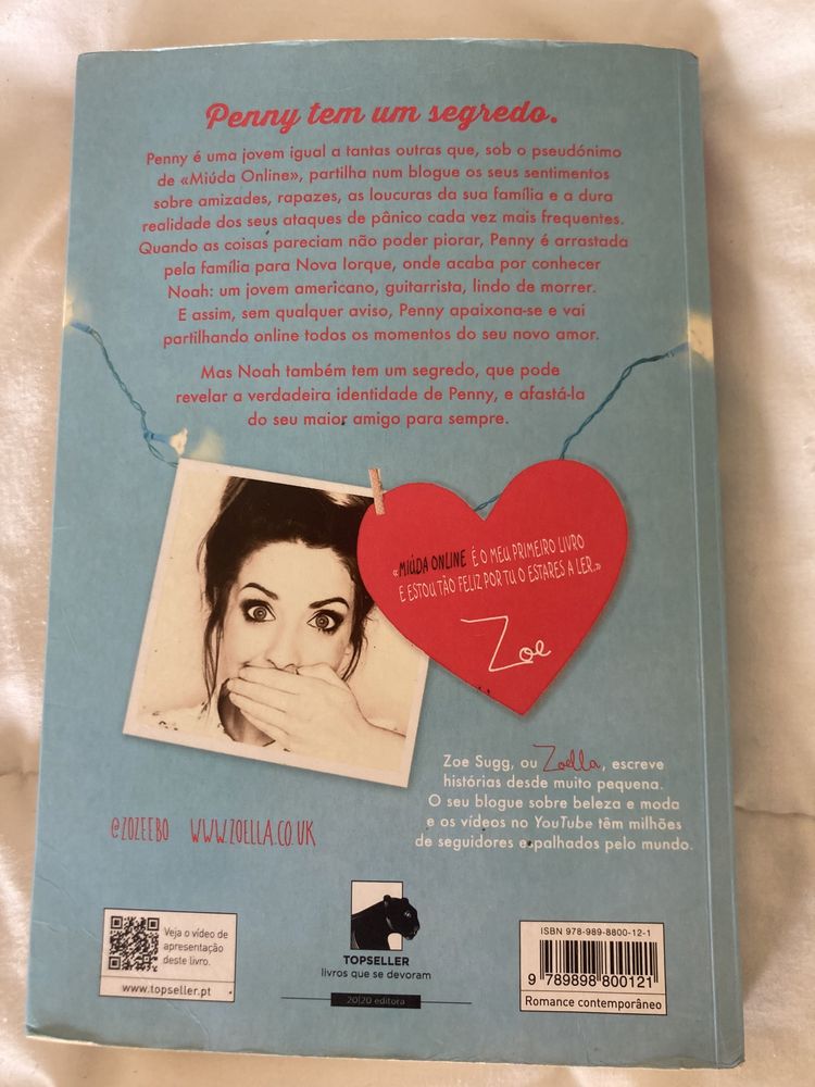 Livro Miuda Online- Zoe Sugg