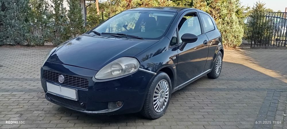 Ekonomiczny Fiat Grande Punto 2007r. 1.2 benz+LPG +Długie Opłaty!