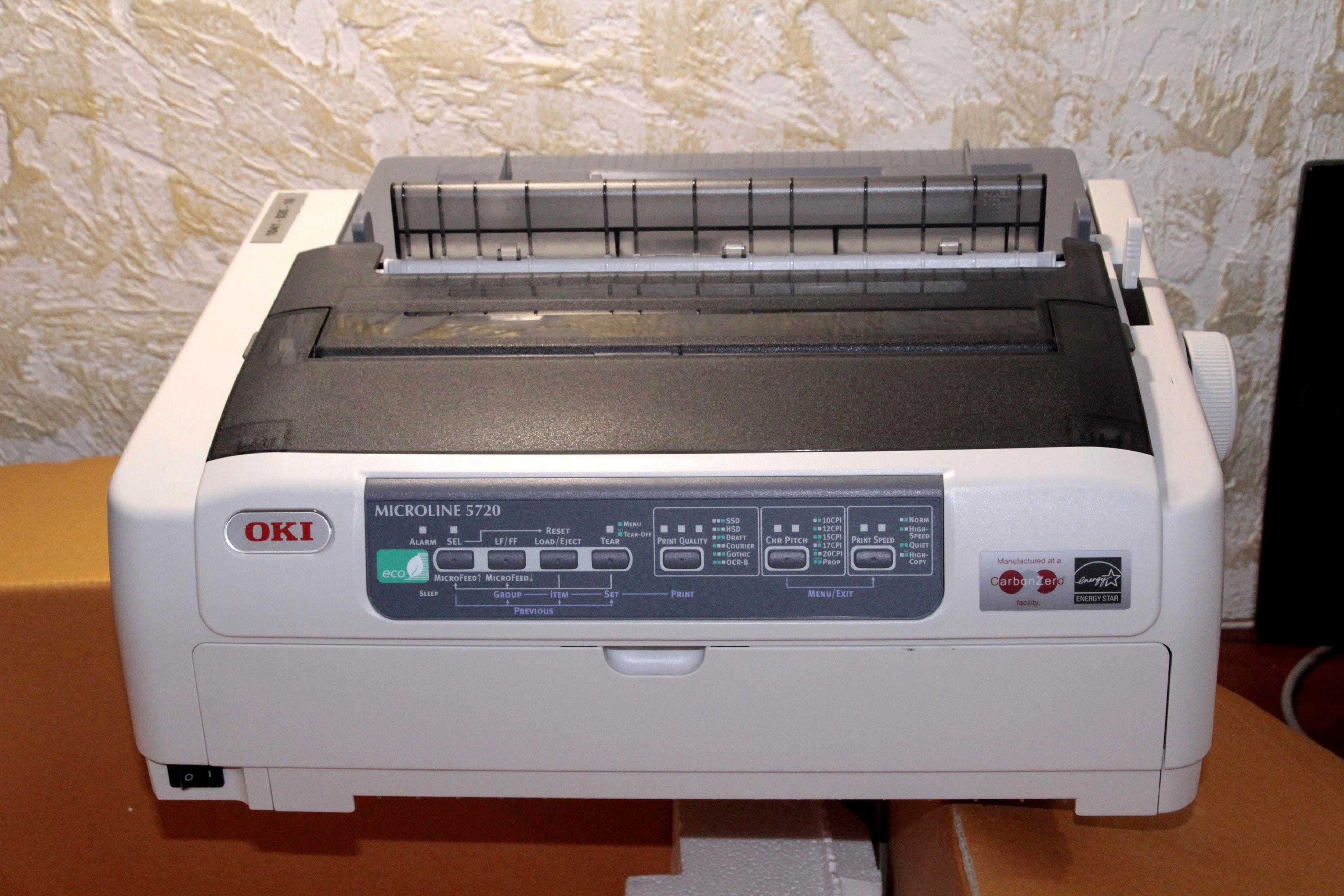 ‼️ Новый матричный принтер OKI Microline 5720 A4, USB/LPT