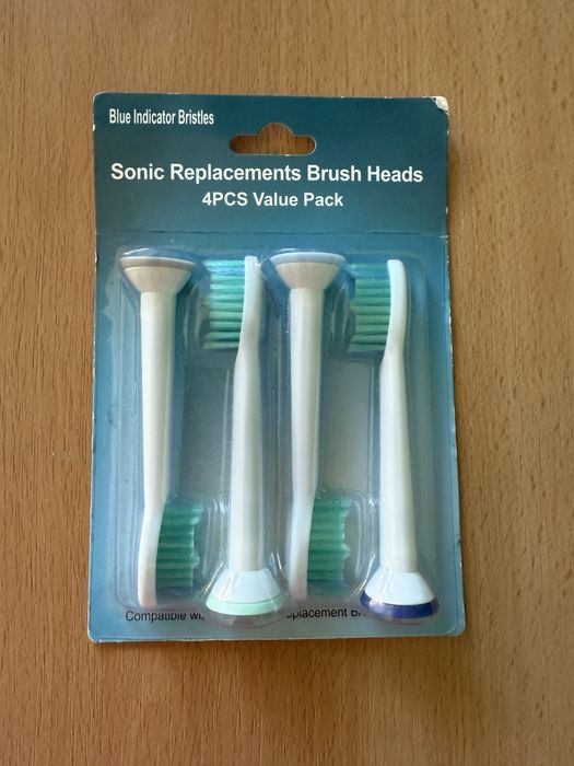 Wkłady do szczoteczki sonicznej 4 sztuki
