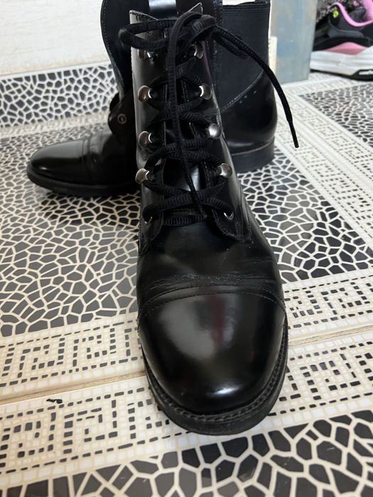 Vero cuoio ботинки кожаные лаковые 39