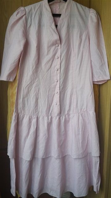 платье нежно-розовое нарядное большой размер