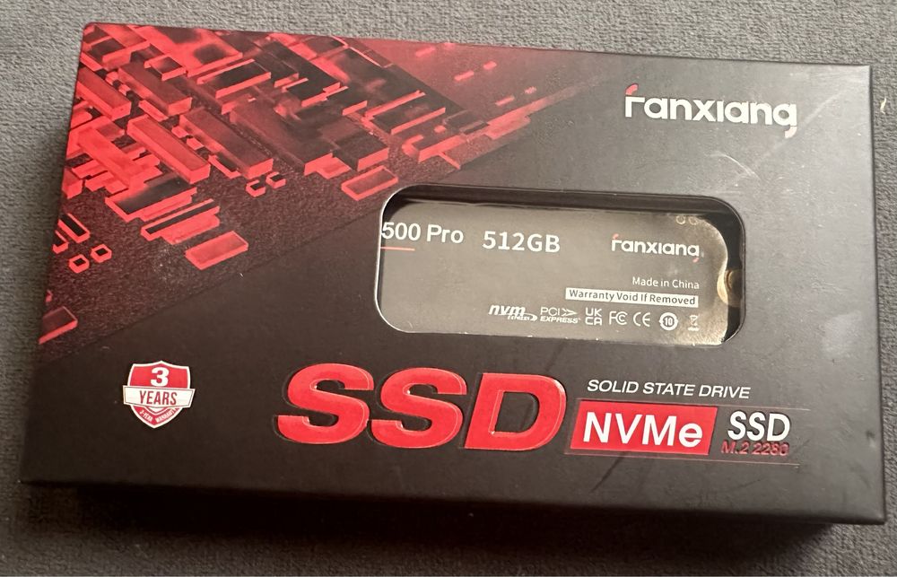 Fanxiang модуль памʼяті s500 pro 512 gb m.2 2280 ssd