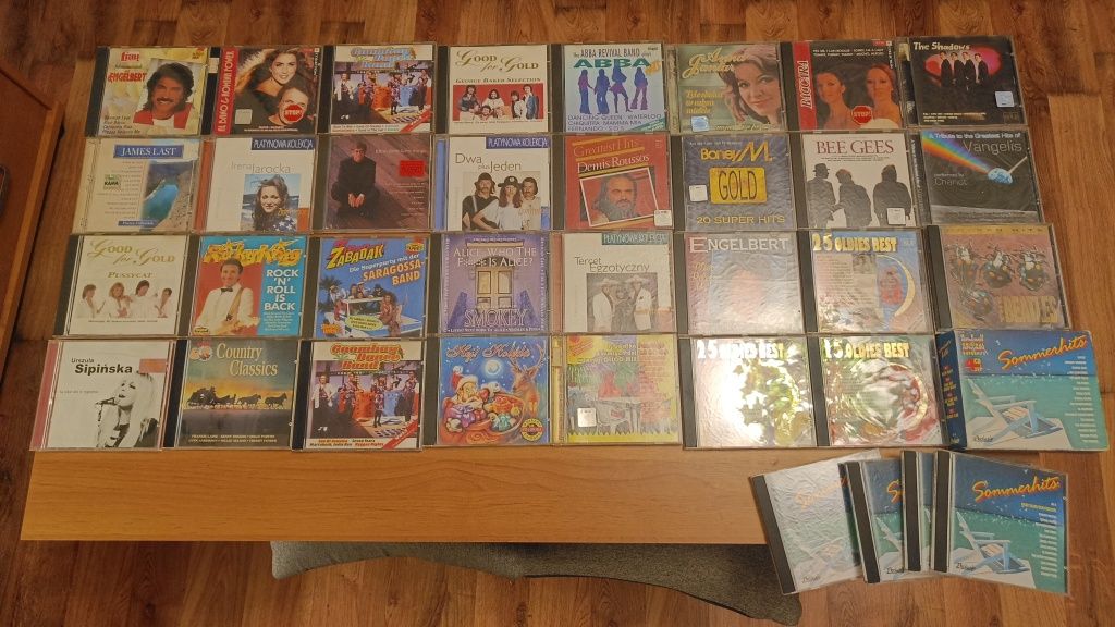 Płyty CD - różni wykonawcy - lata 70-90.