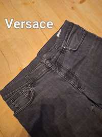 Oryginalne spodnie Versace jeansy