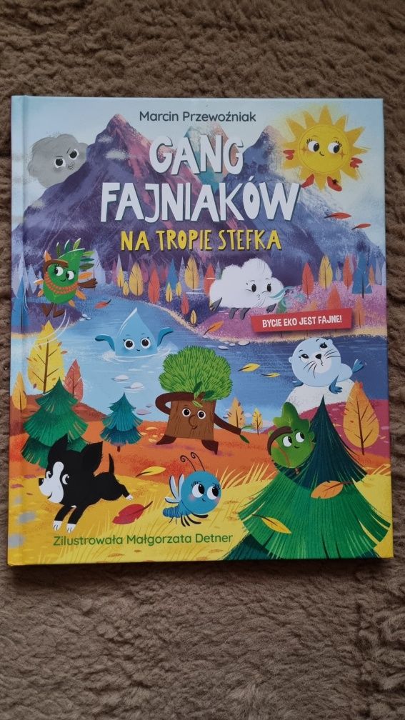 Gang Fajniaków: Na tropie Stefka / Książka dla dzieci NOWA