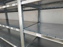 Regał Magazynowy 60x250x393/21p Metalowy Ocynk Garaż Warsztat Piwnica