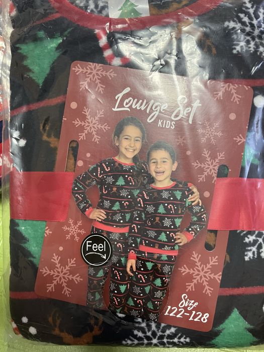 Теплі махрові піжами для діток