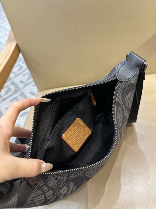 Coach finn men's hobo bag чоловіча мужская сумка