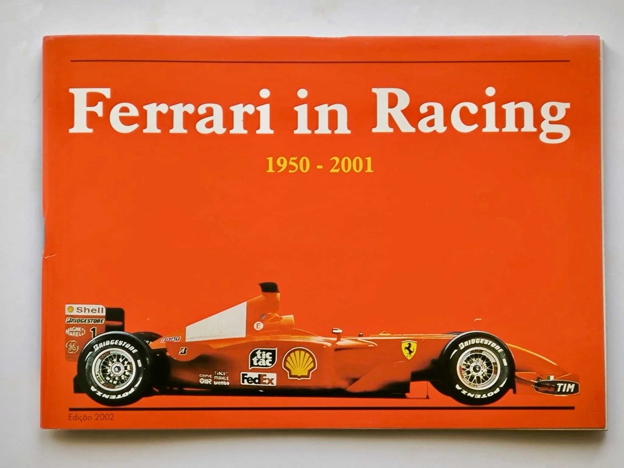 Livro "Ferrari in Racing" (em português)