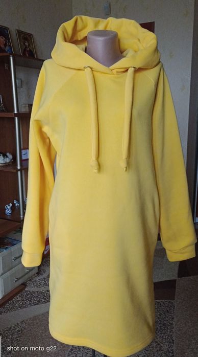 Платье флисовое деми