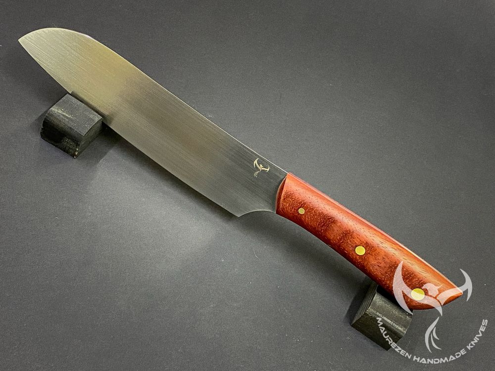 Nóż kuchenny handmade Santoku prezent