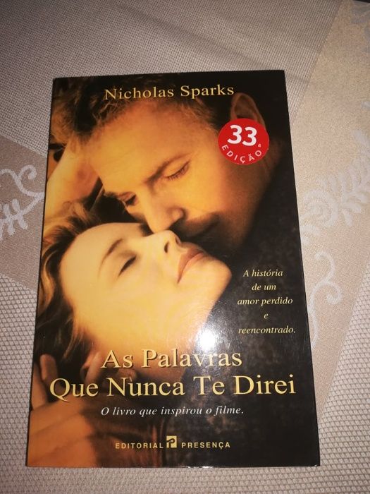 Livro " As palavras que nunca te direi"