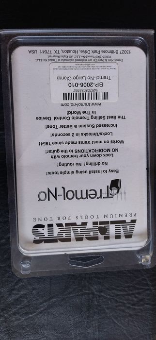 Tremol-No sistema de bloqueio tremolo ou Floyd Rose