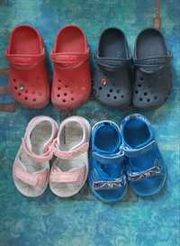 Босоніжки Clark's, Crocs 23 р