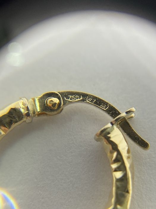 Сережки 750 проби