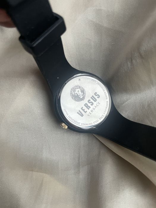 Czarny zegarek Versus Versace