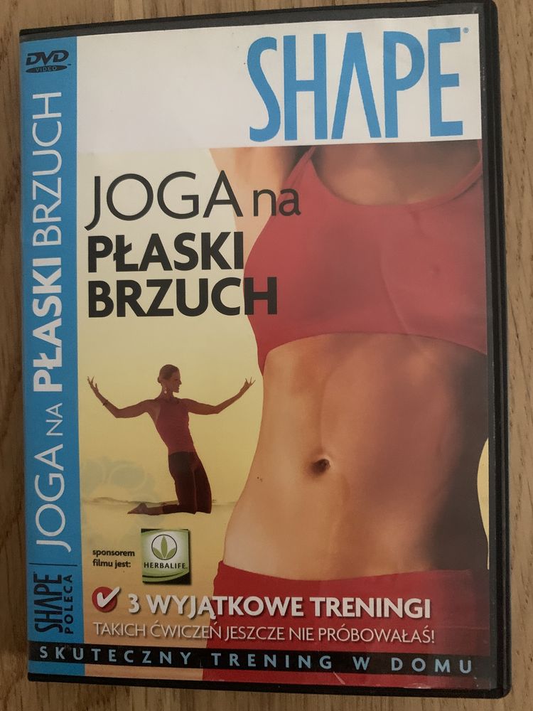 Płyta treningowa Joga płaski brzuch DVD