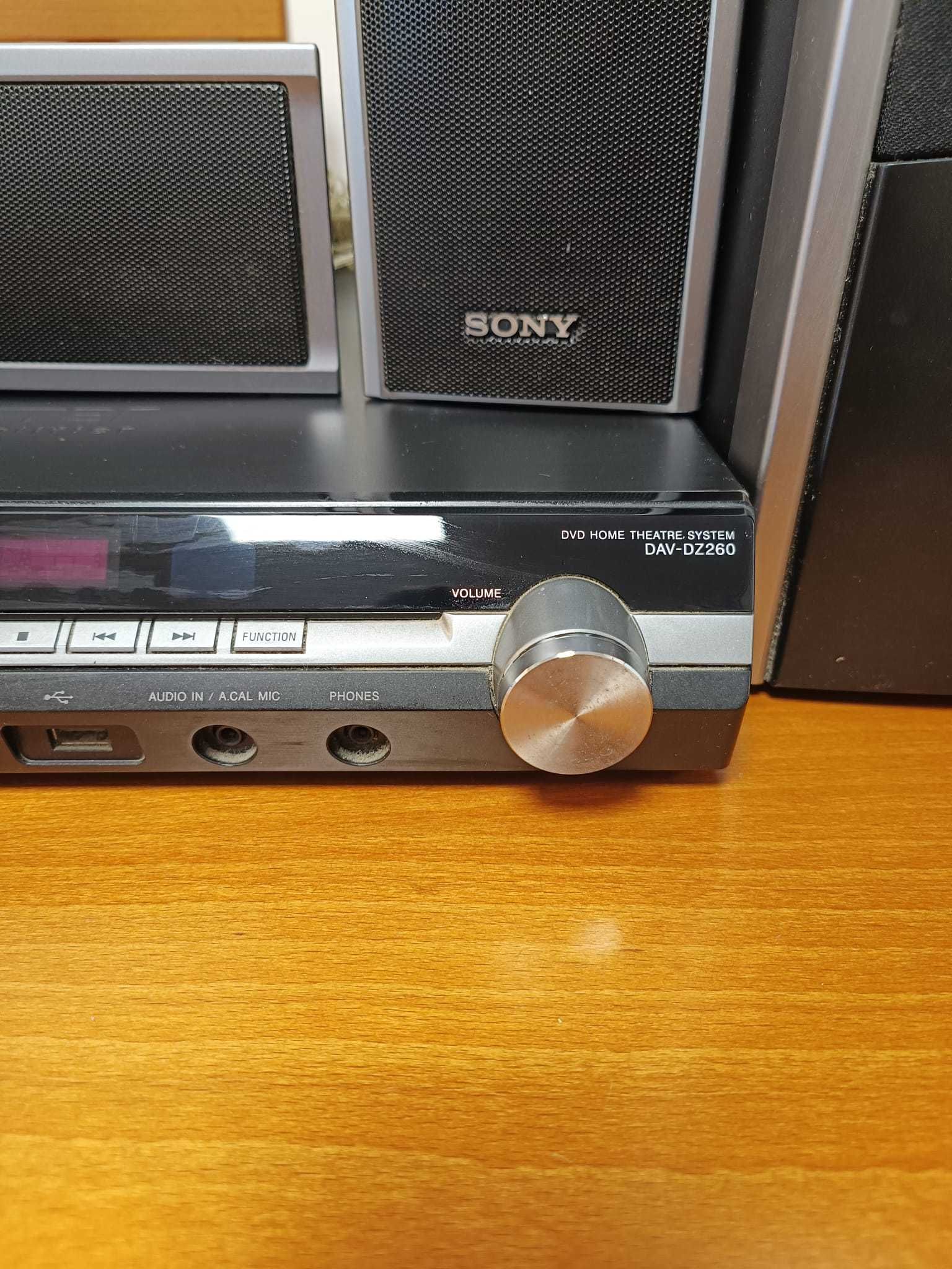 Home Theatre Sony DAV-DZ260 – Sistema 5.1 – 160W