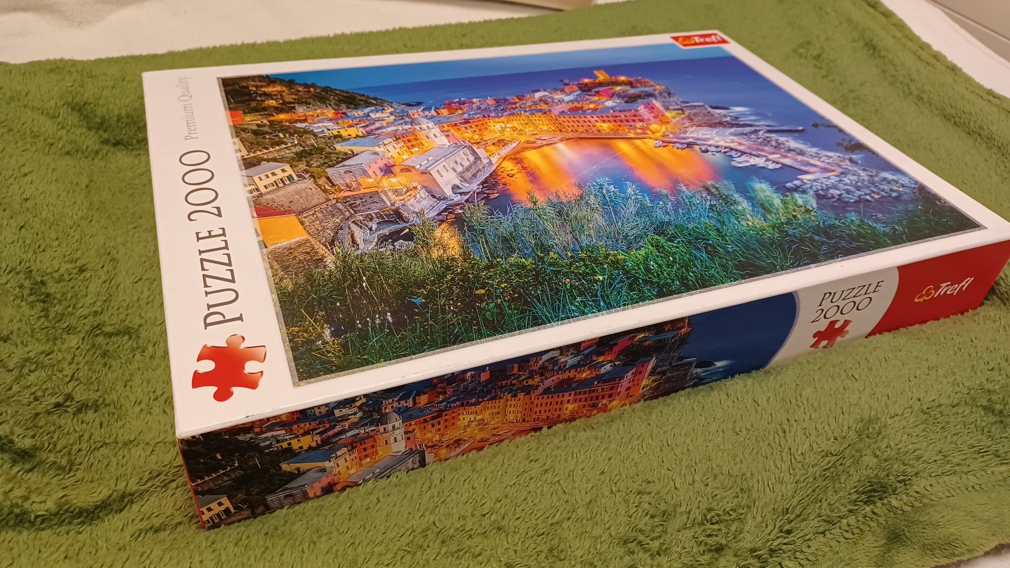 Puzzle 2000 Elementów Vernazza o zmorku Trefl premium quality