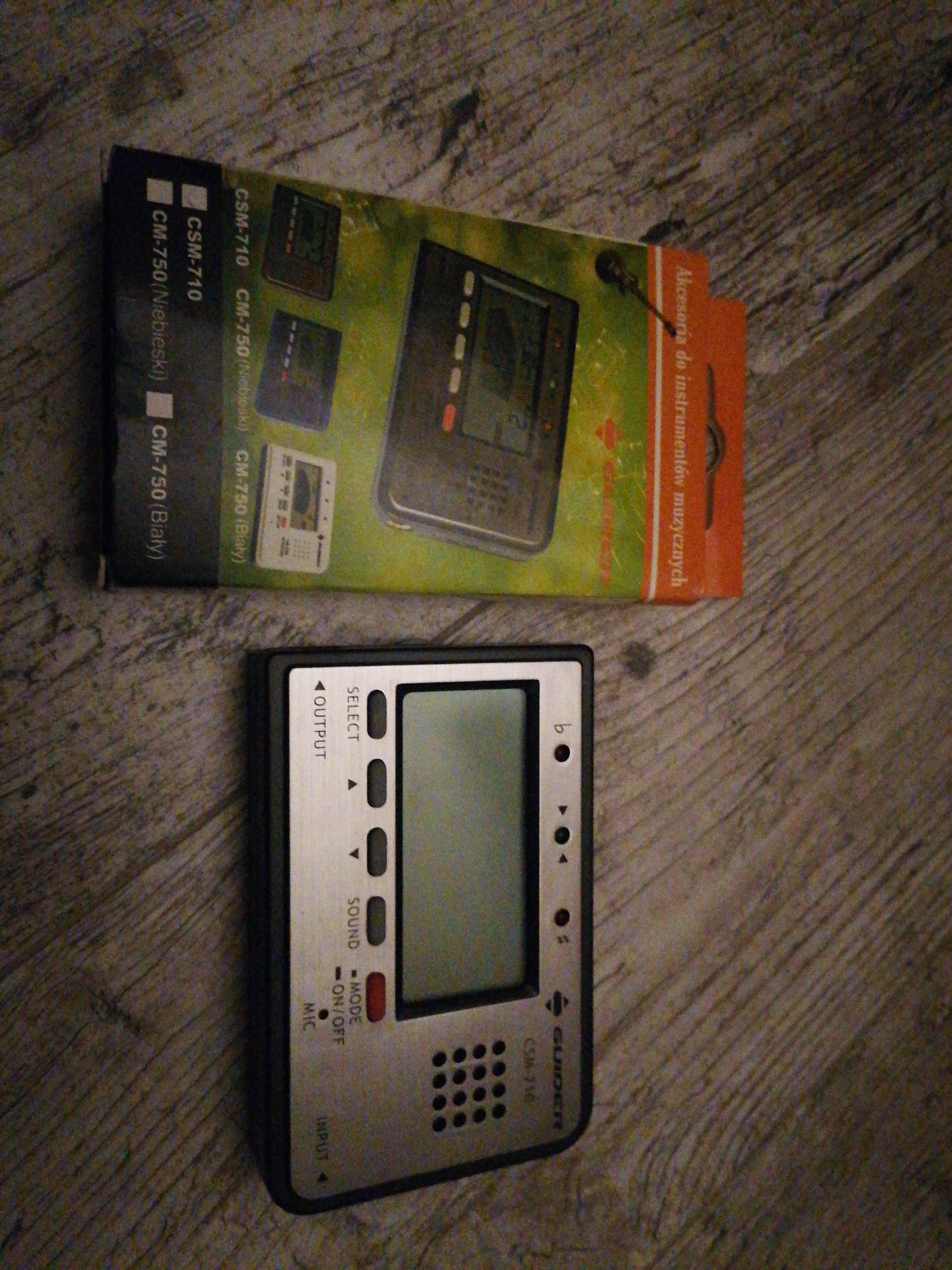 Guider CSM-710 tuner/metronom