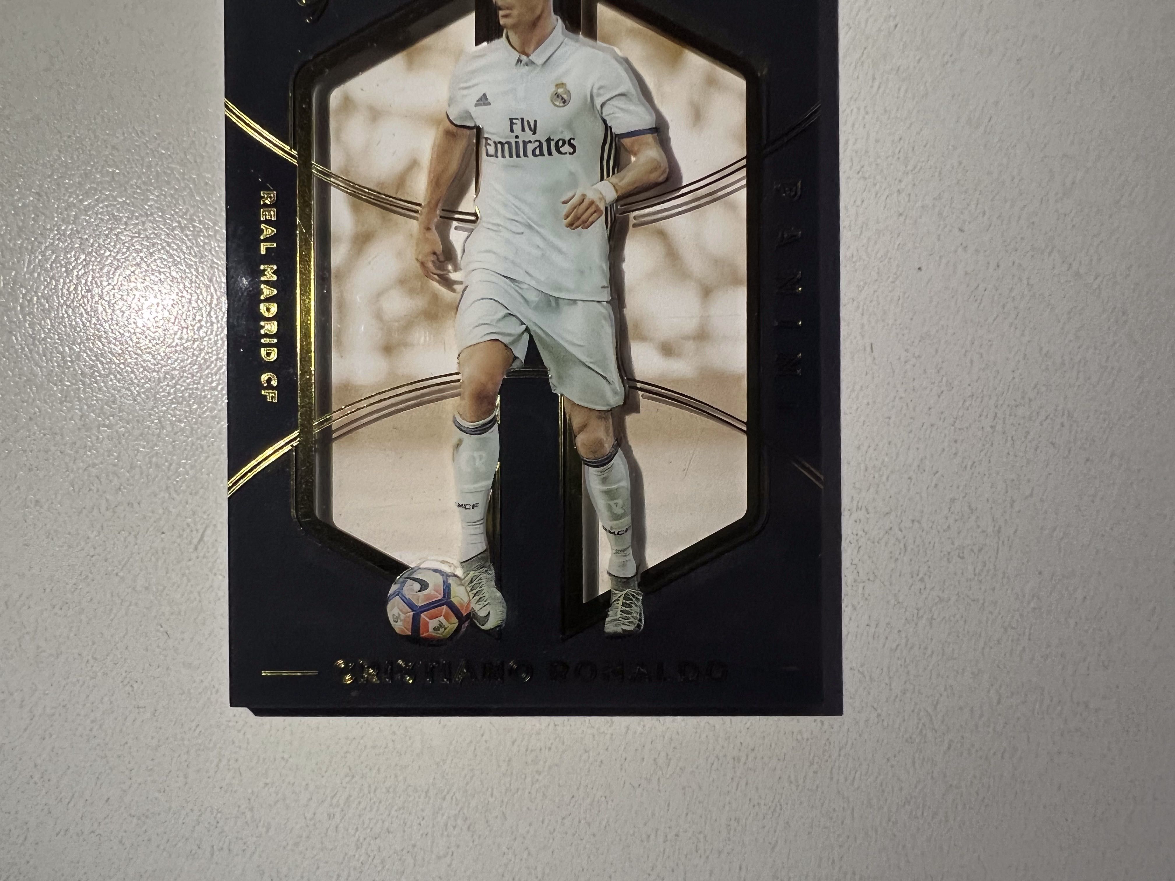 Carta Cristiano Ronaldo Panini 2016 RARA