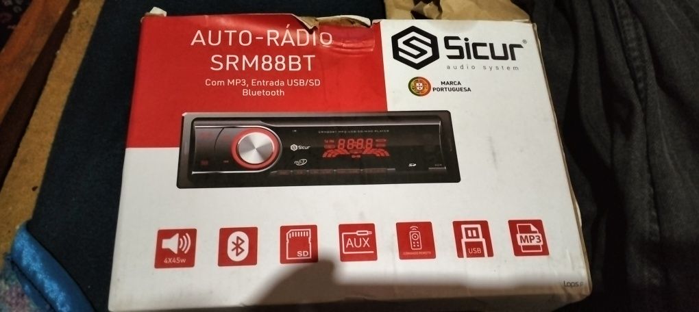 Auto radio como novo