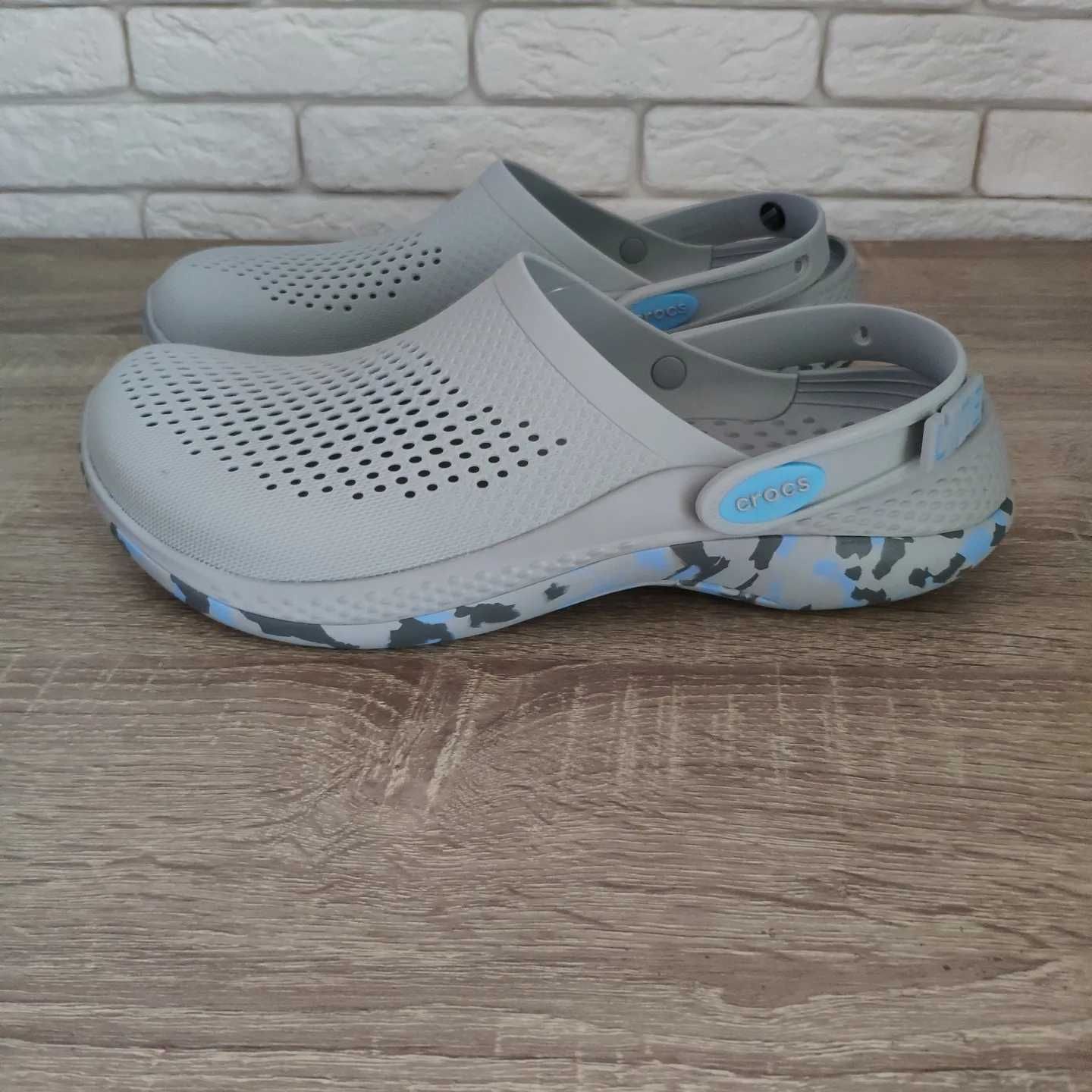 Кроксы Crocs Literide  360 MARBLED CLOG Только ОРИГИНАЛ!!