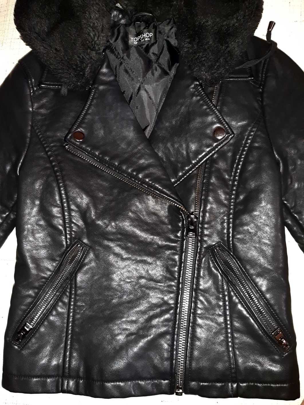 Фирменная куртка косуха р XS (34)