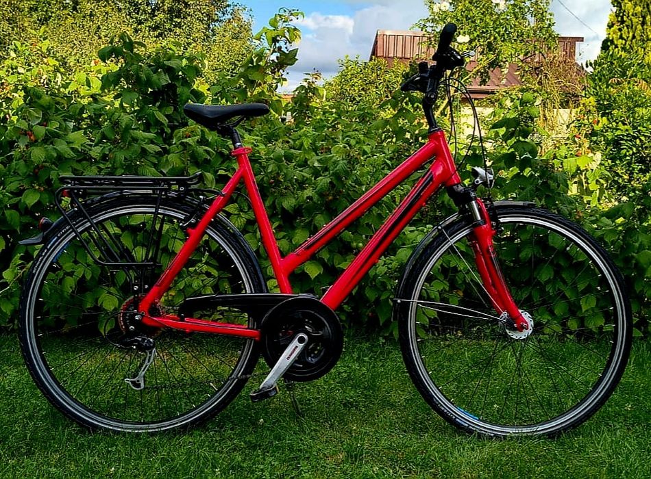 Rower Pegasus Solero 58cm koła 28 Kolor czerwony ładny stan. alivio