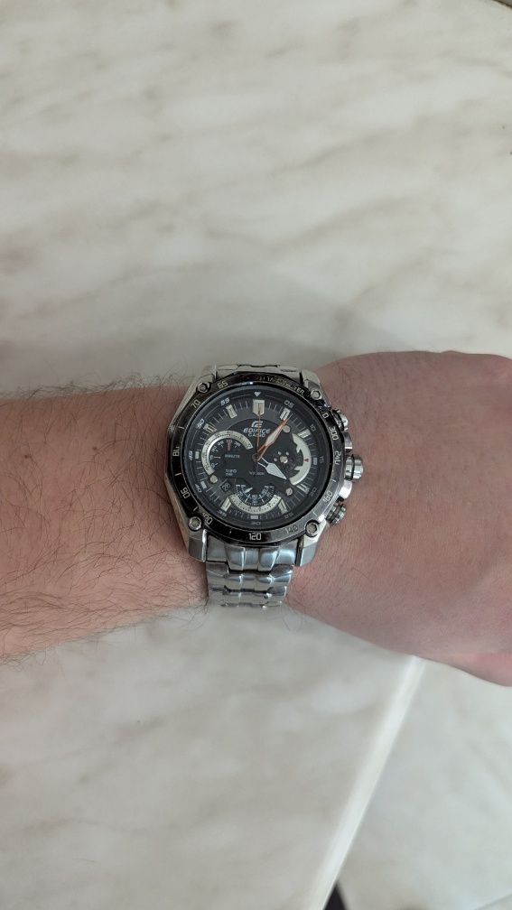 Часы Casio edifice EF 550 chronograph, годинник касіо
