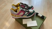 Gucci basket sneakers 35.5 woman