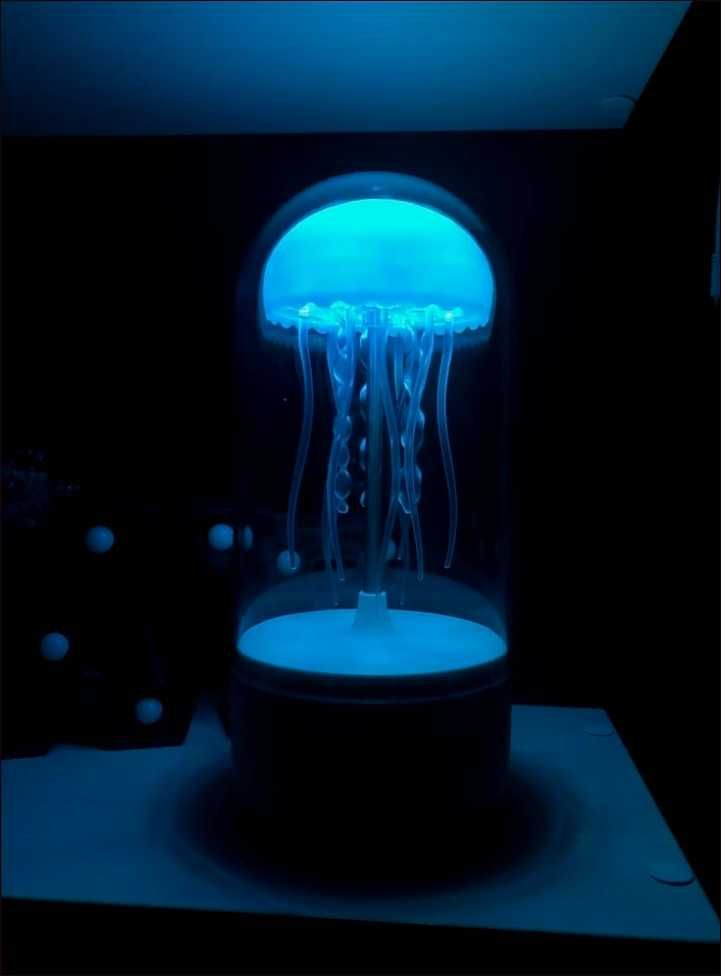 Медуза портативная блютуз светильник беспроводная колонка ночник