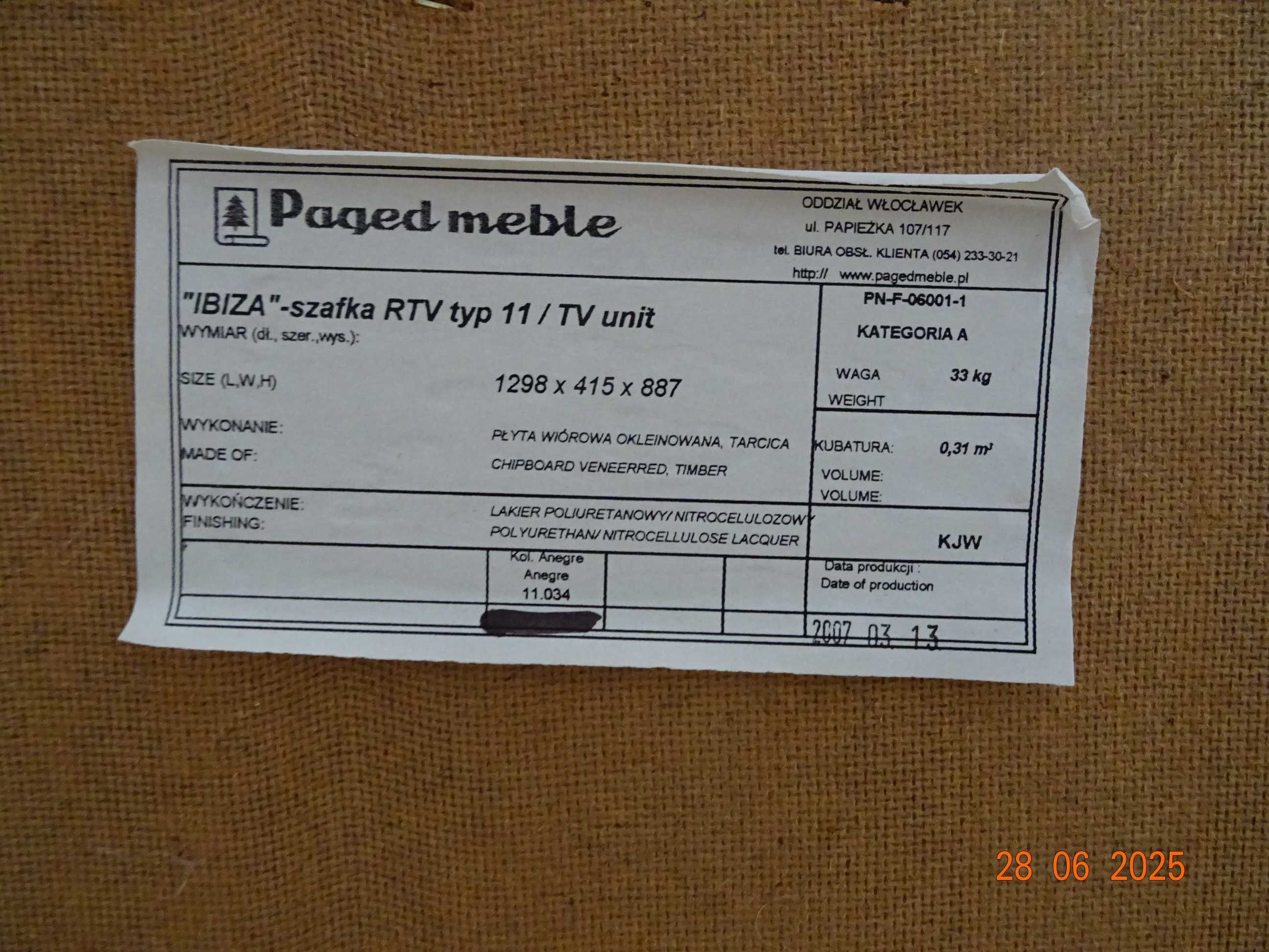 Krzesła w b.dobrym stanie marki PAGED
