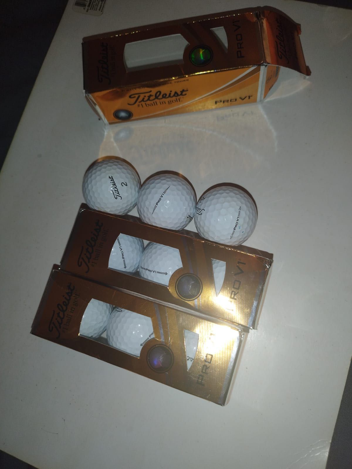 Bolas de Golf Titleist Pro V1 recycled
