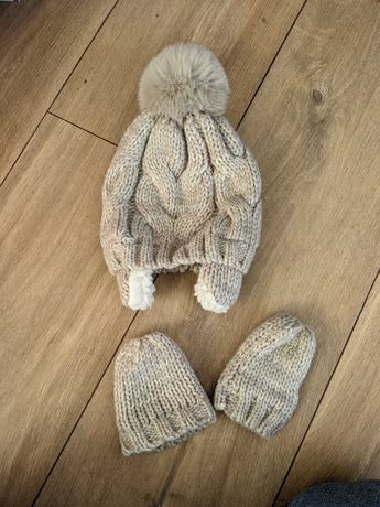 Czapka na zimę i rękawiczki