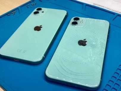 Serwis iPhone Wrocław - Wymiana Tylnej Szyby w iPhone - OD RĘKI!