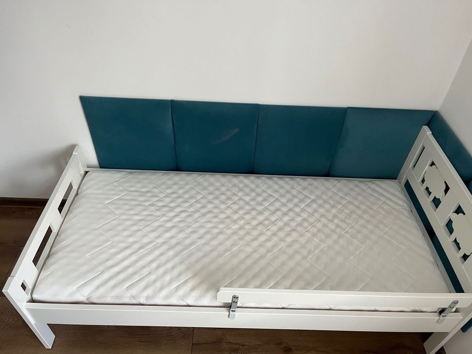 Ikea Underlig
Materac piankowy do łóżka dziecięcego biały, 70x160 cm