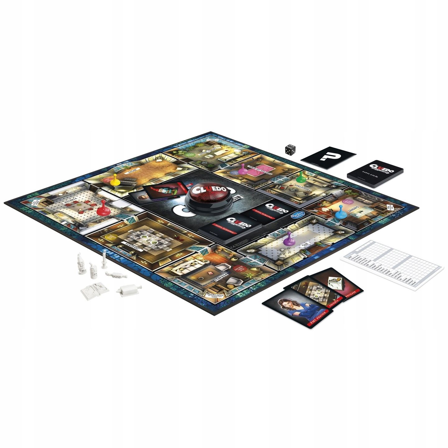 Gra planszowa Hasbro Cluedo. Edycja dla kłamców