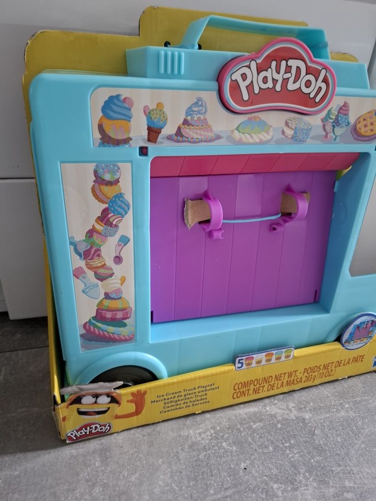 Playdoh ciężarówka z lodami