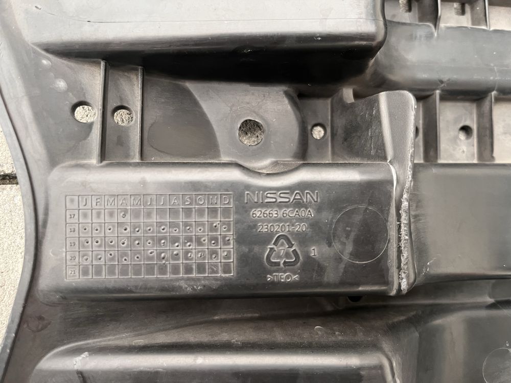 Захист переднього бампера Nissan Altima 19- 626636CA0A, оригінал