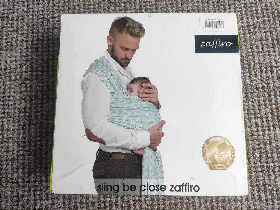 Chusta be close Zaffiro, chusta do noszenia niemowlaka