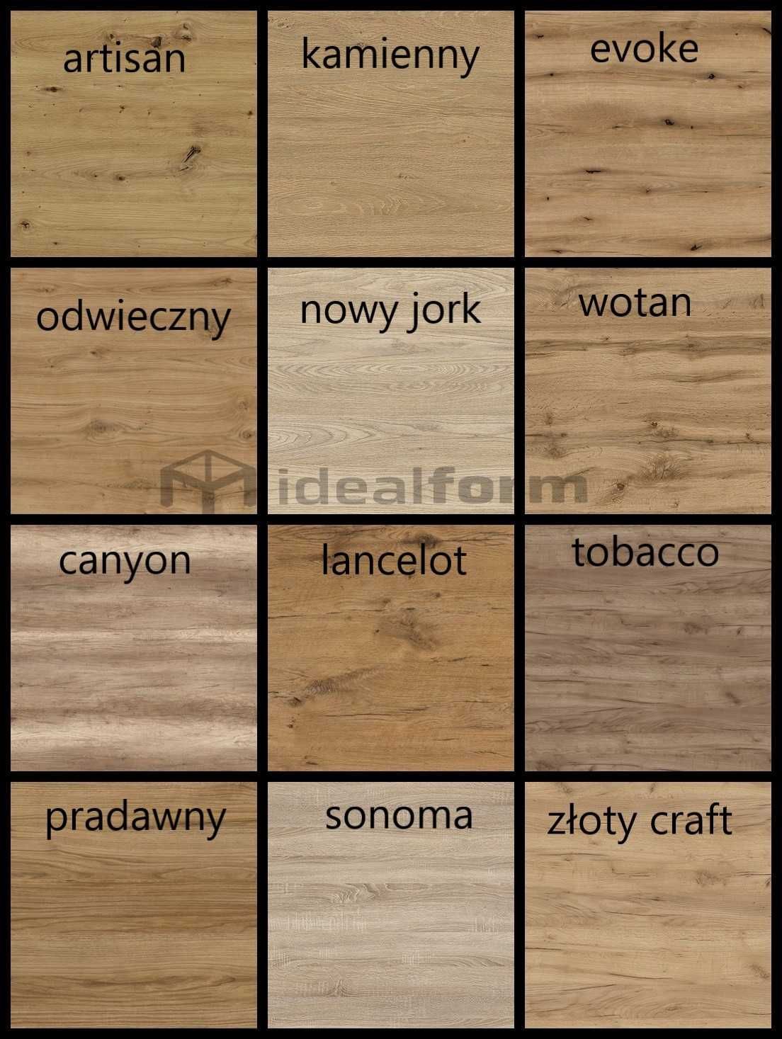 Stół rozkładany, noga metalowa pajak, gruby blat, 20 kolorów